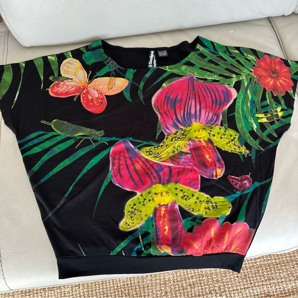 Desigual Cotton Top - Picture 2 of 6